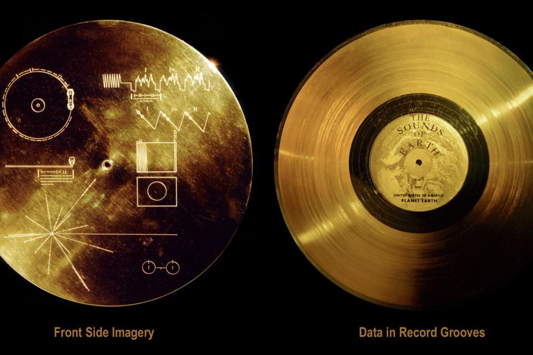 A Voyager szondával fellőtt híres aranylemez tartalmazta az emberiség első üzenetét