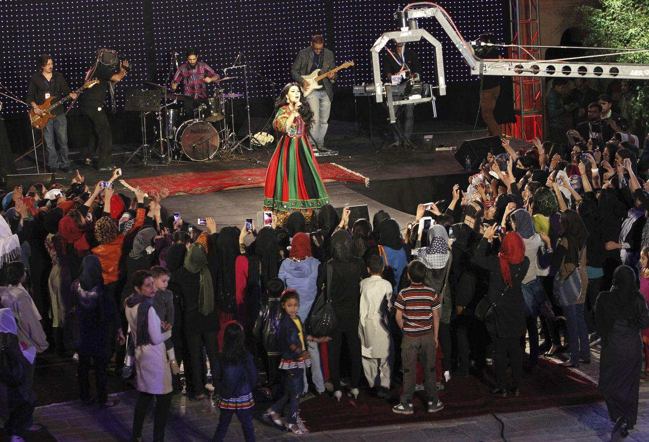 Szajid 2013-ban a színpadon