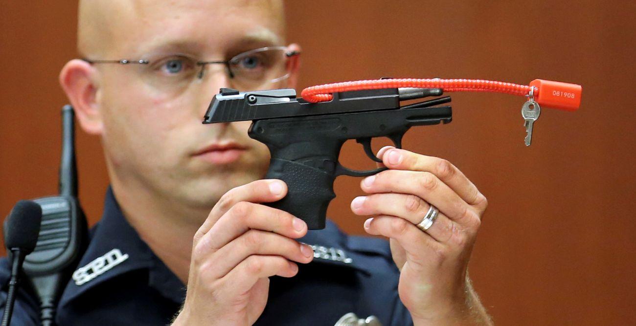 A gyilkos fegyver, amely Zimmerman szerint az amerikai történelem része