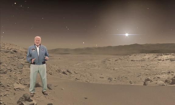 Lehet, hogy a Holdon is csak hologramként járt Buzz Aldrin?