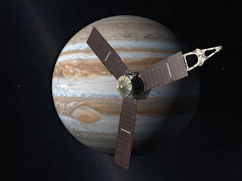Fantáziarajz a Jupiter körül keringő Junóról