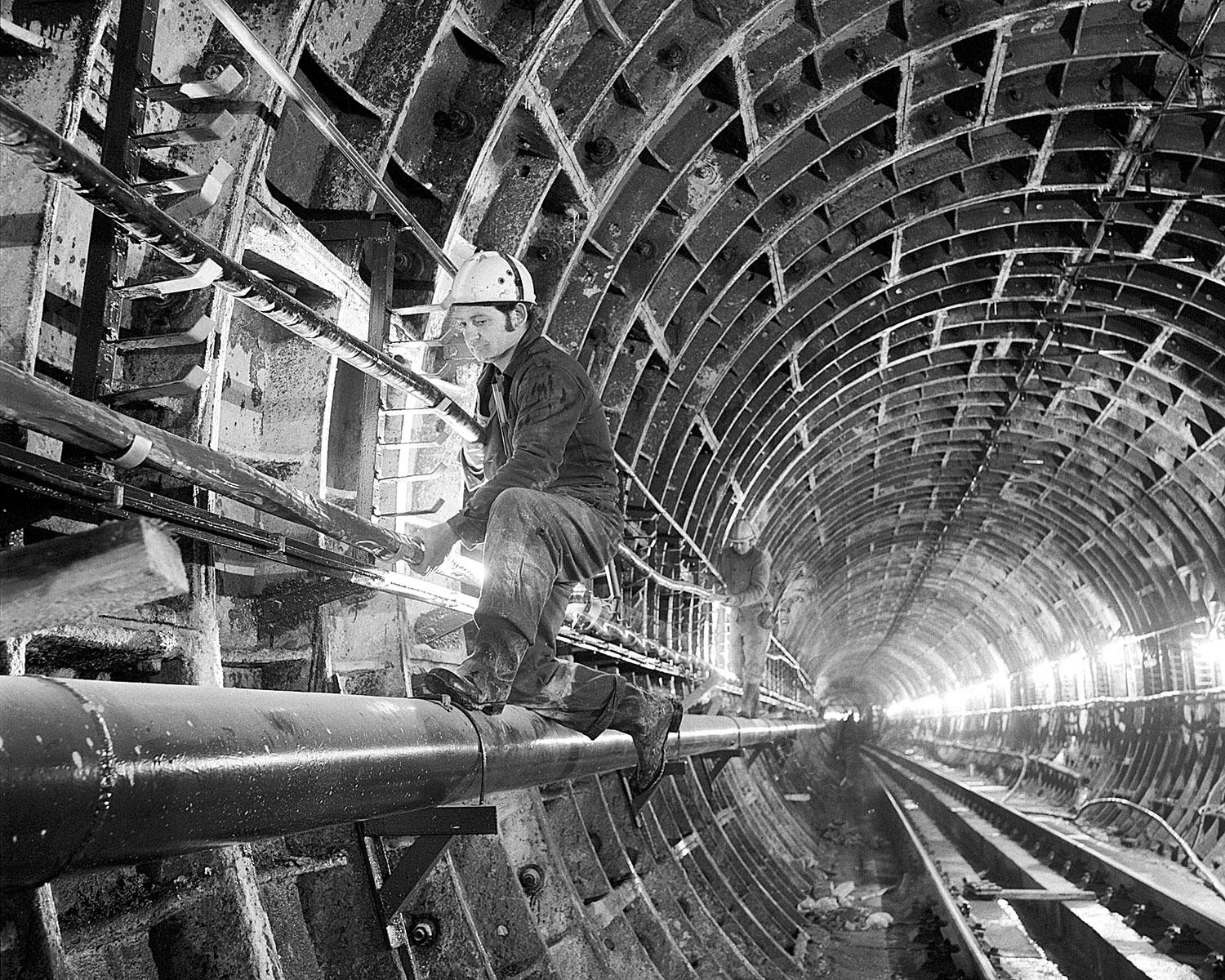 Így épült az Észak-déli metróvonal a hetvenes években
