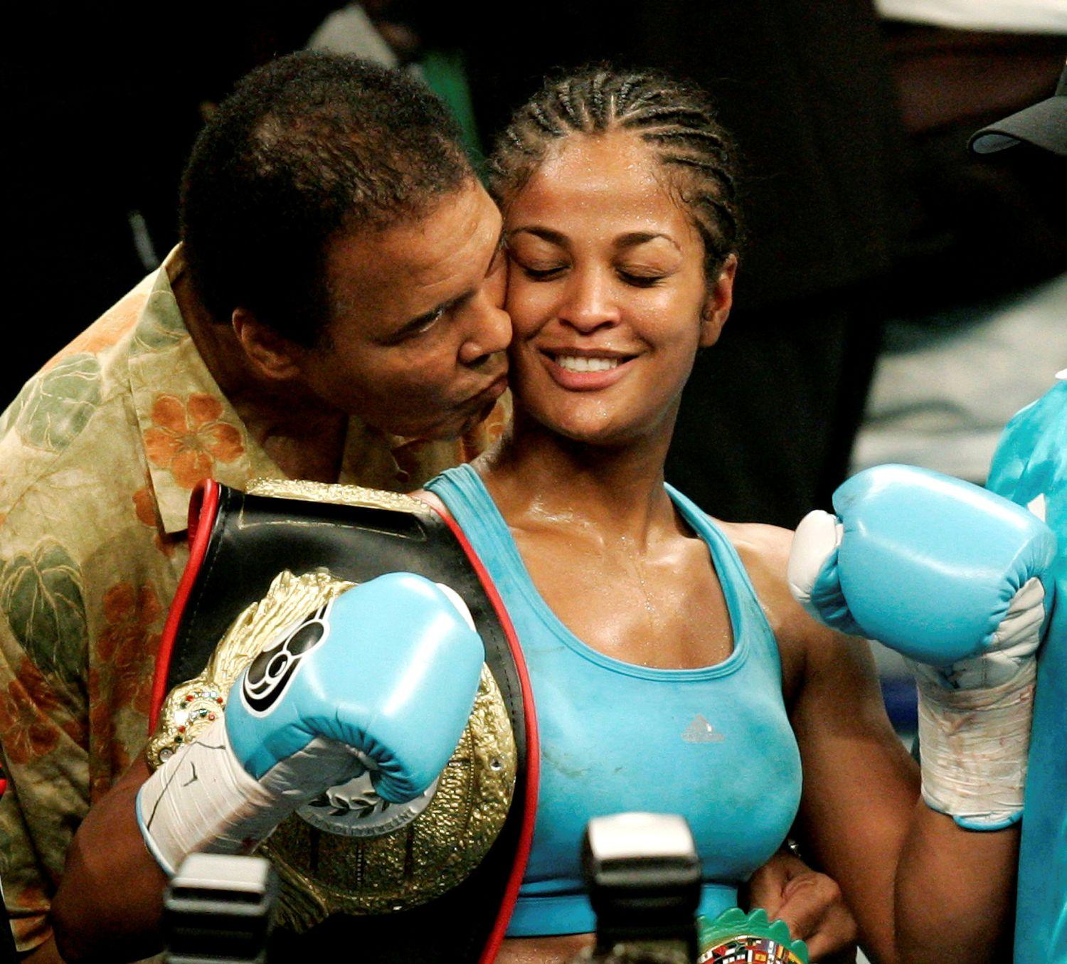 A bokszoló és lánya, Laila Ali