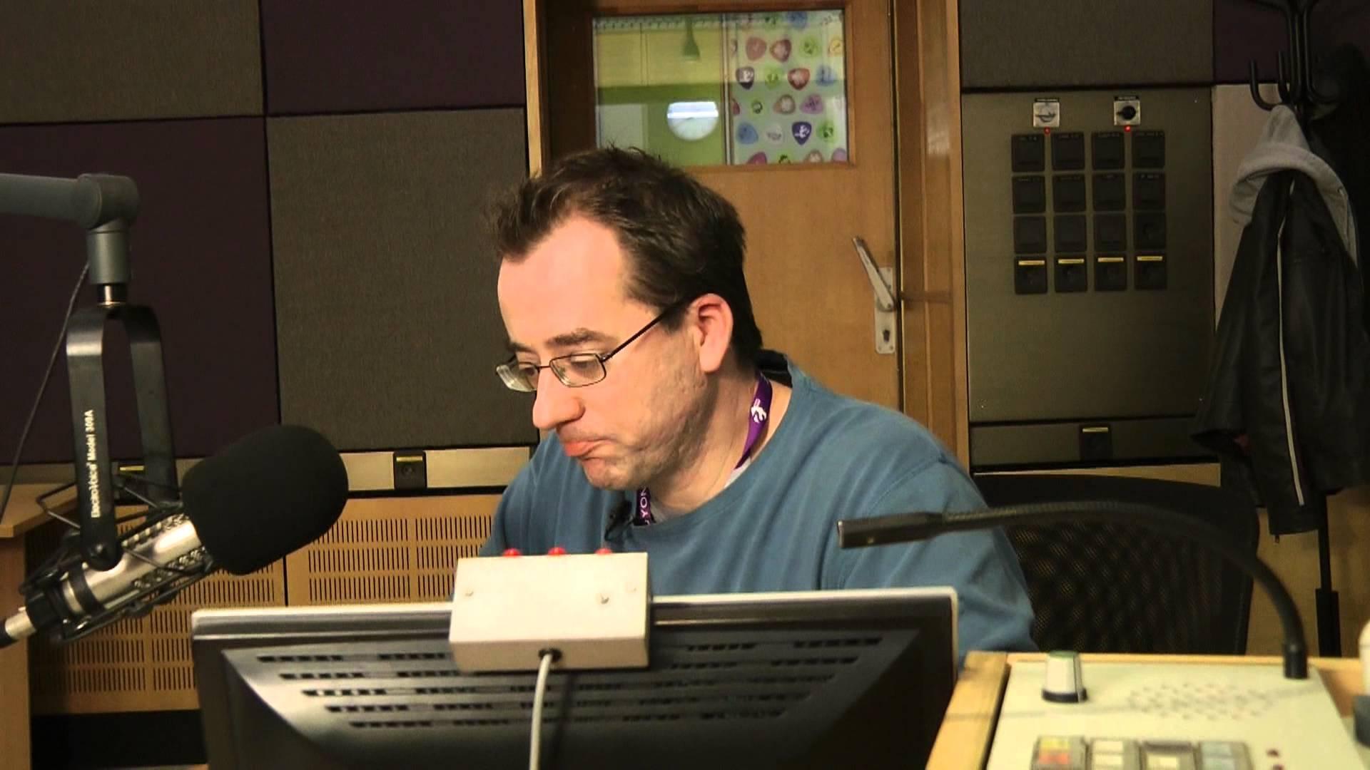 Horváth Gergely, a rádió már távozott felelős szerkesztője májusban a stúdióban