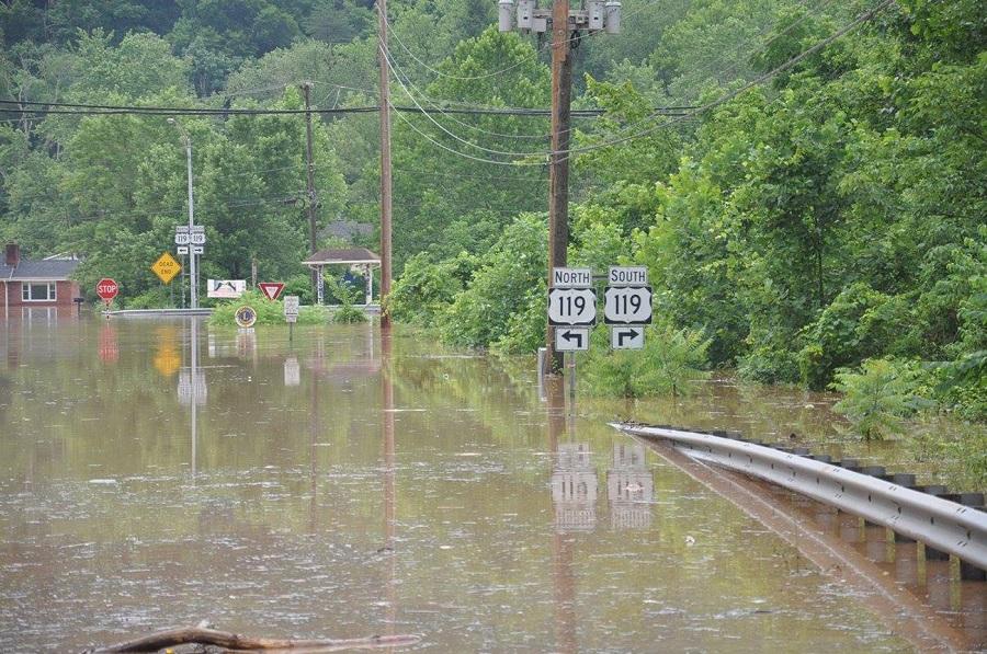 Az évszázad áradása Nyugat-Virginiában