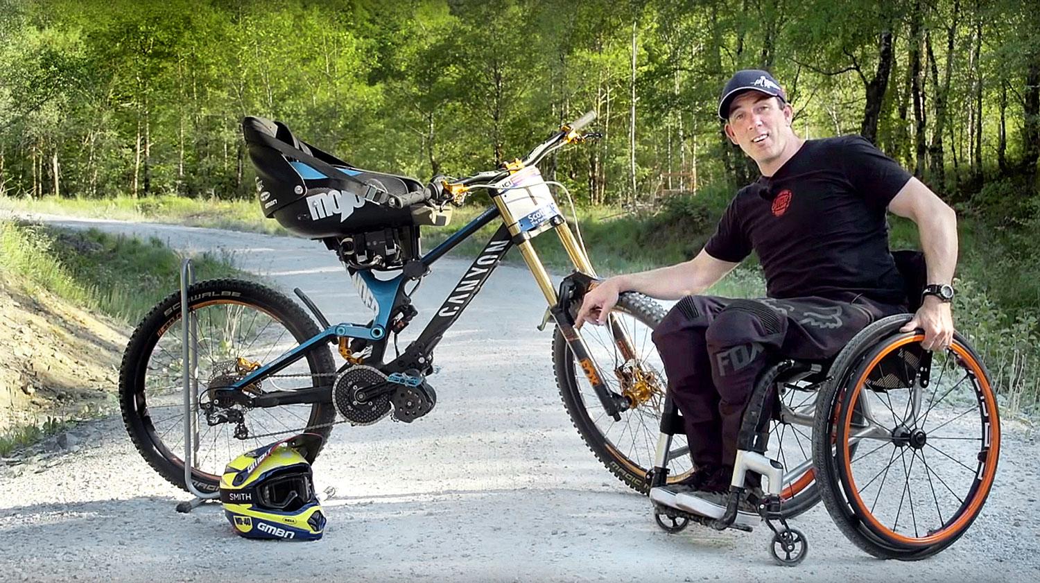 Négy kerékről vissza kettőre – Martyn Ashton speciális kerékpárjának ülését 3D-s nyomtatóval készítették a Canyon mérnökei