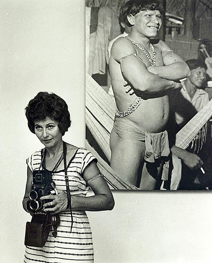 A saját kiállításán 1962-ben Caracasban