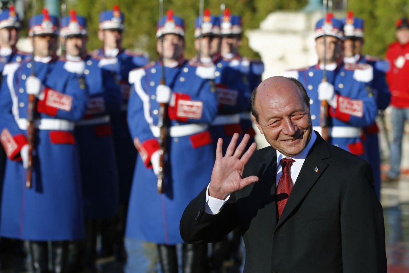 Traian Basescu. Putyini hév