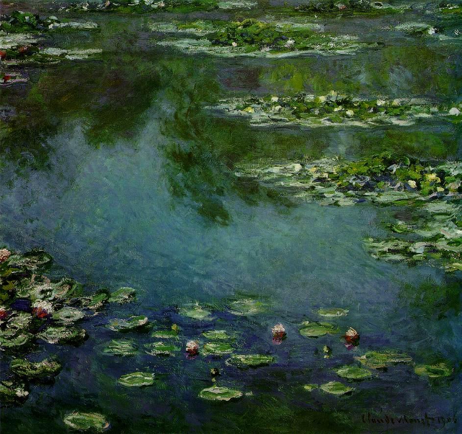 Claude Monet: Vízililiomok. 1906. Olaj, vászon