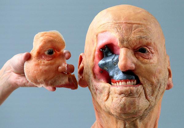 3D nyomtatóval készült arc - van még mit csiszolni rajta