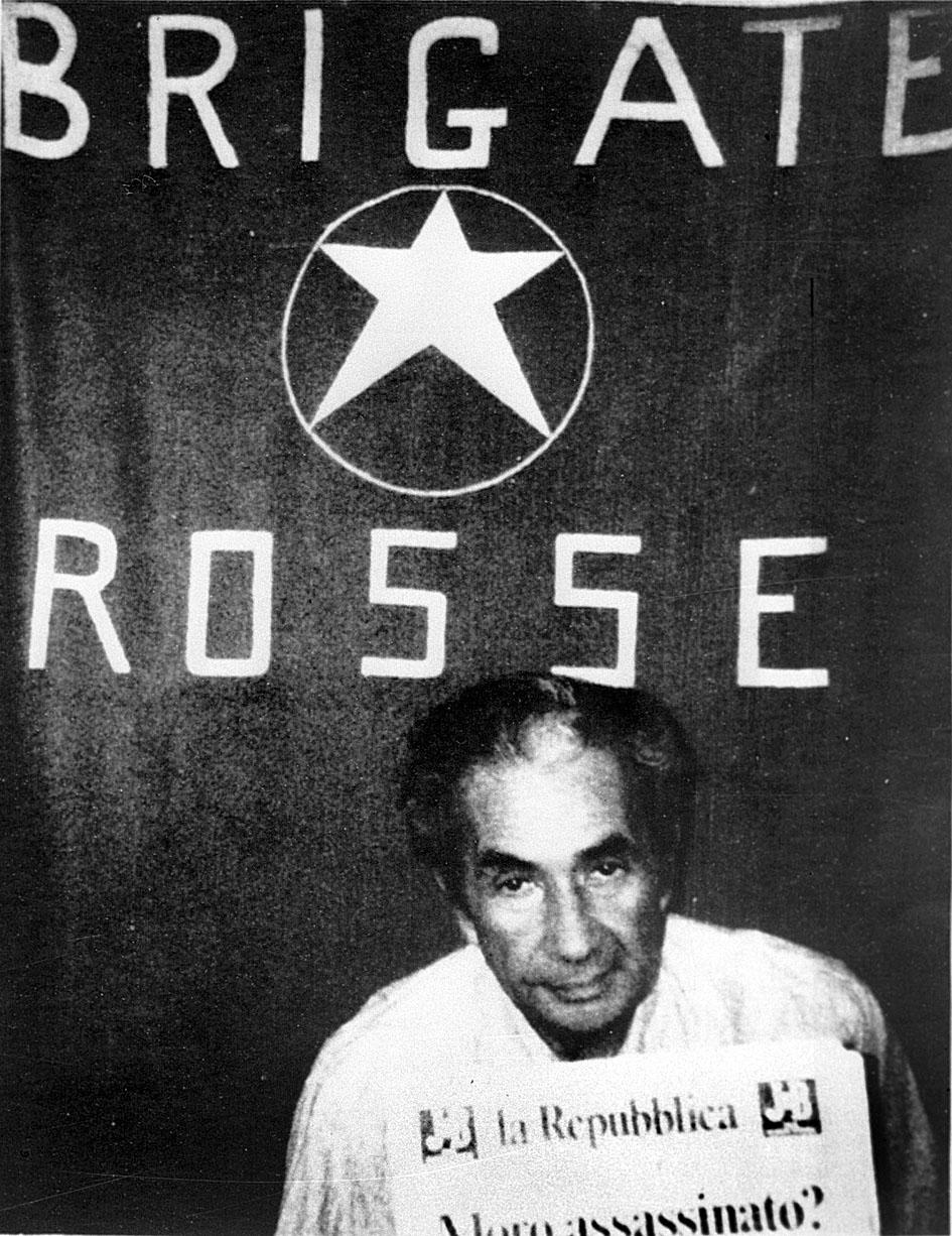 A Vörös Brigádok leghírhedtebb akciója Aldo Moro meggyilkolása volt 1978-ban 