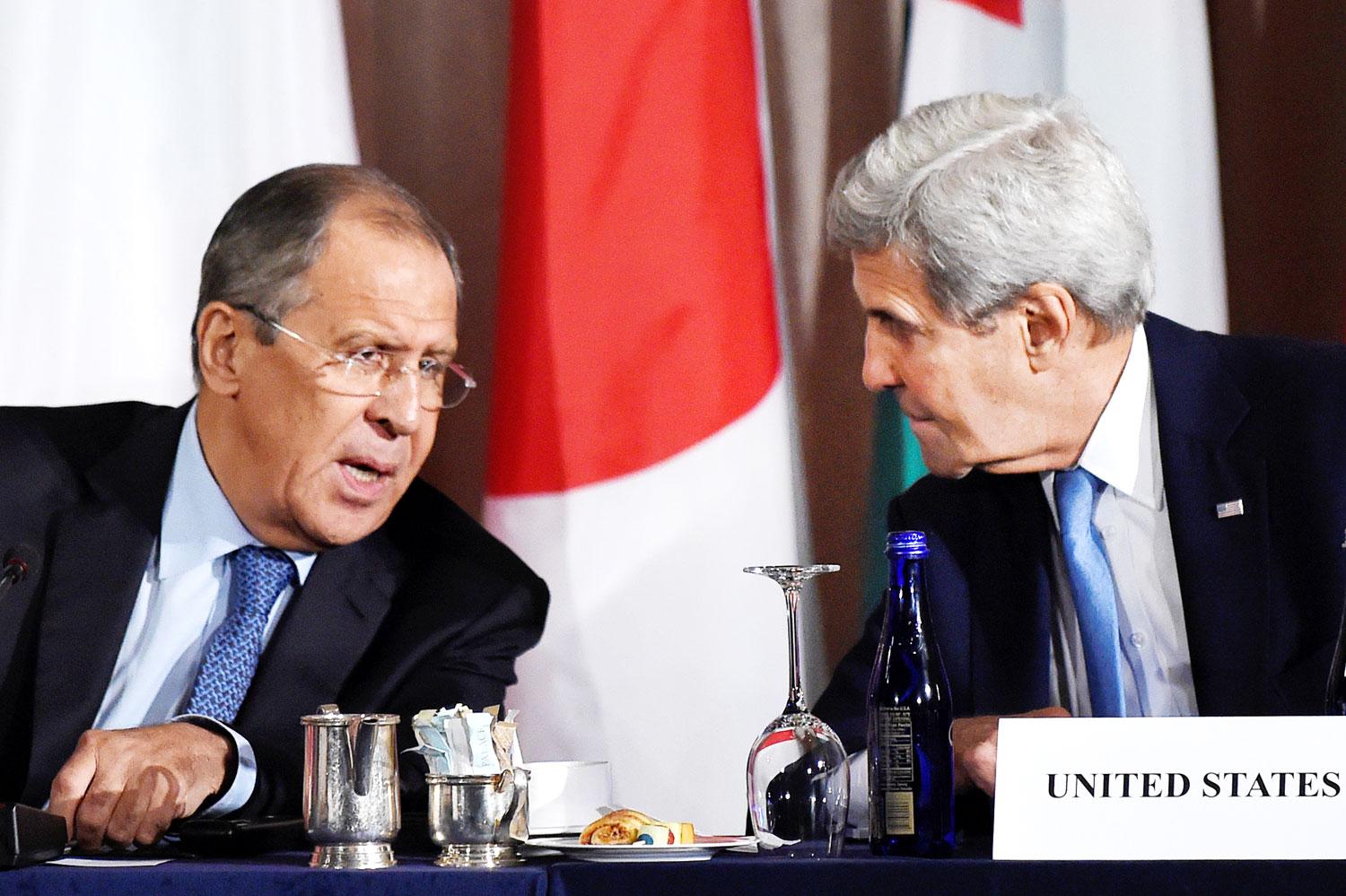 Eltérő világok: Lavrov és Kerry az ENSZ-ben 