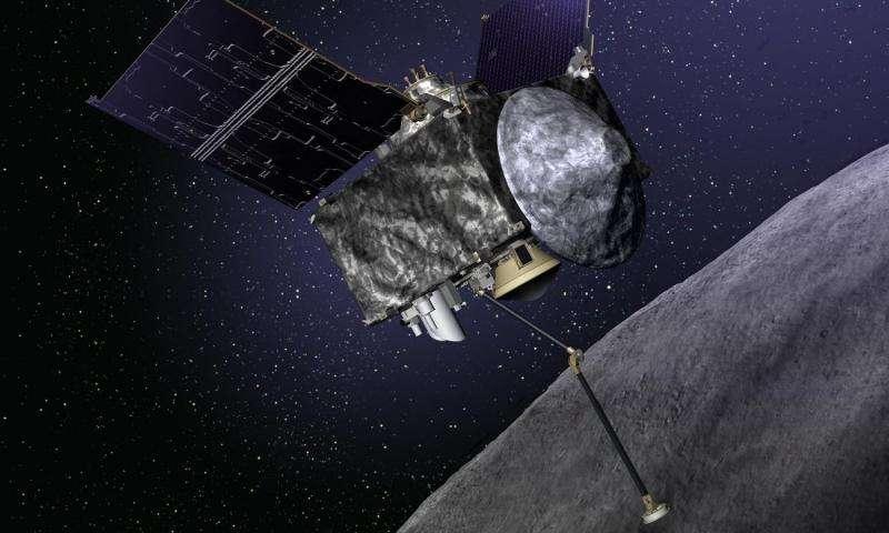  Az OSIRIS-REX küldetés célja gmintát venni egy aszteroidáról