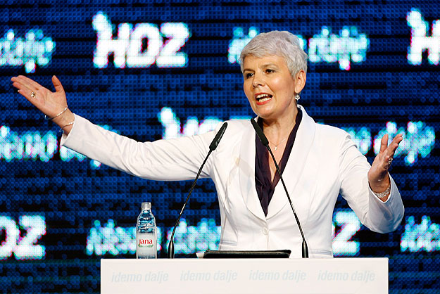 Jadranka Kosor, Horvátország miniszterelnöke