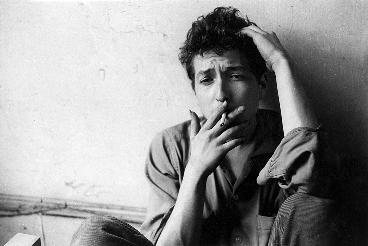 Bob Dylan berobbanása előtt, 21 évesen New Yorkban