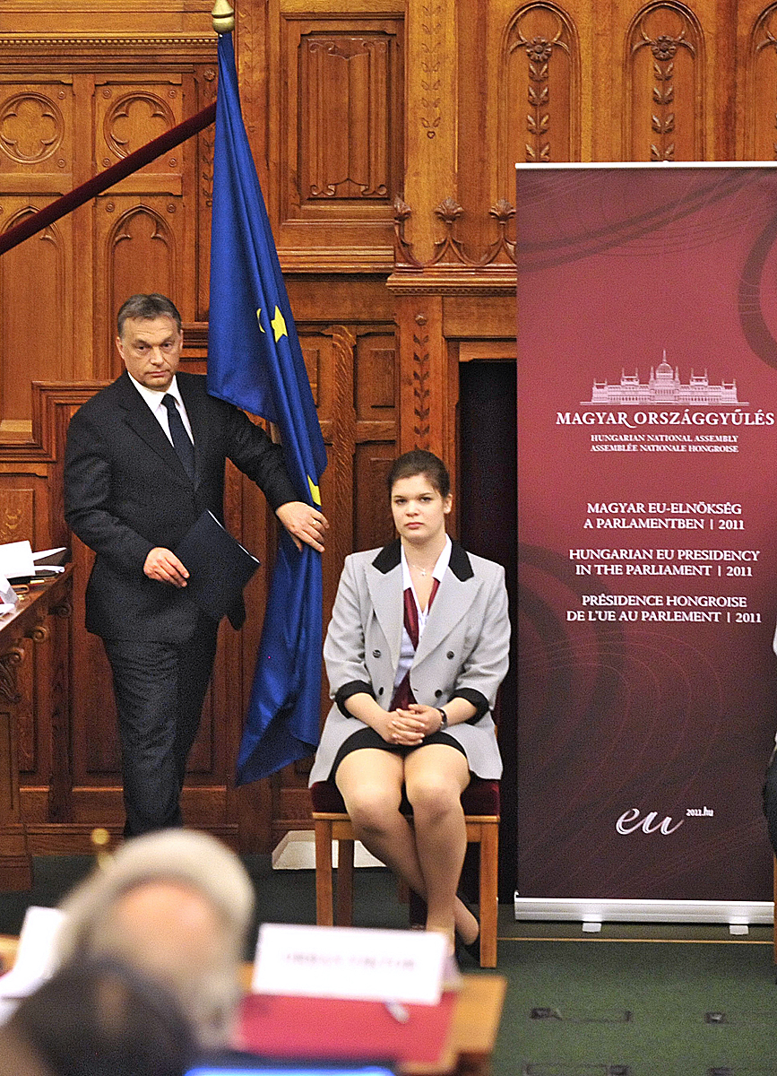 Orbán Viktor a tanácskozáson