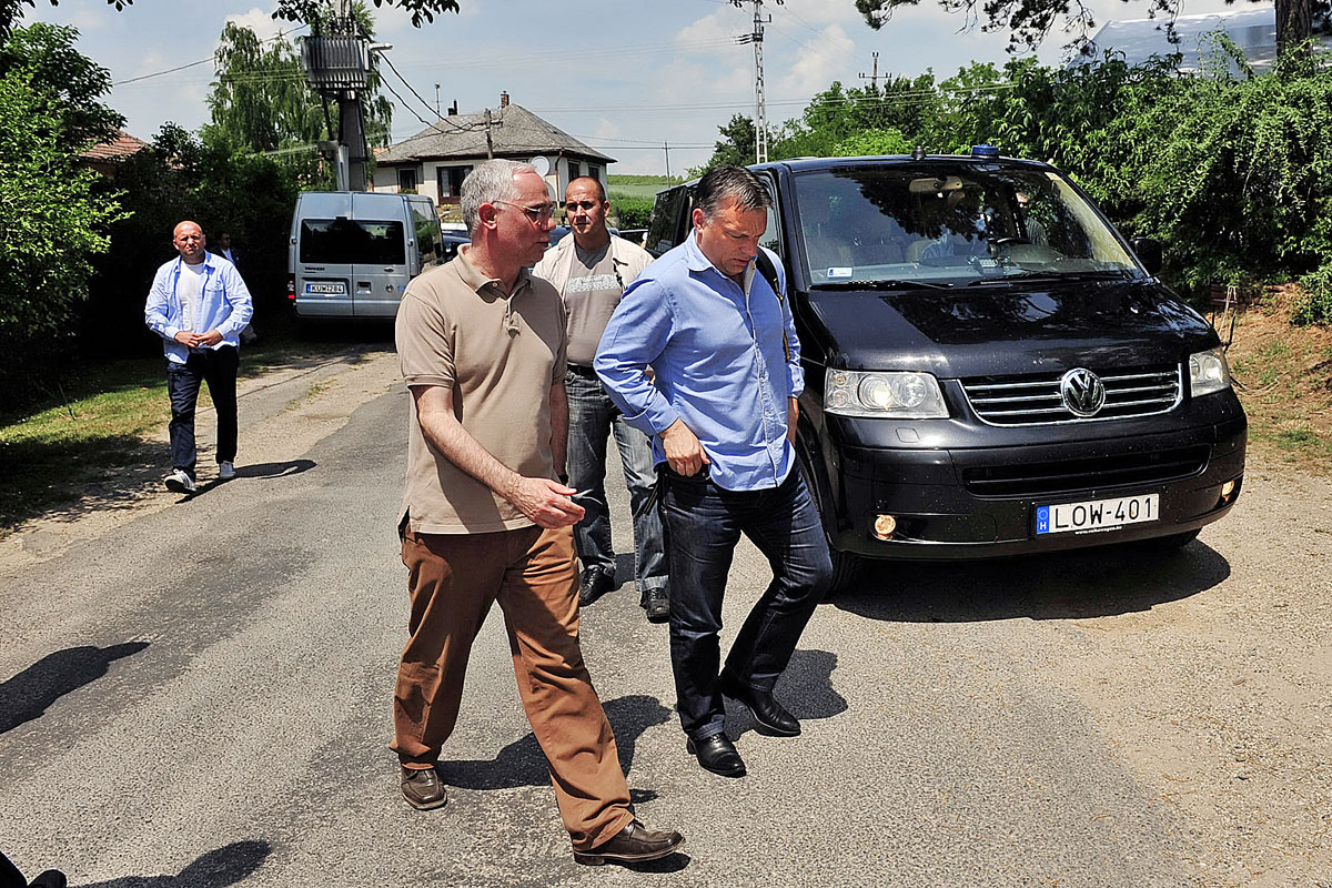 Orbán Viktor és Balog Zoltán megérkezik a polgári piknikre 
