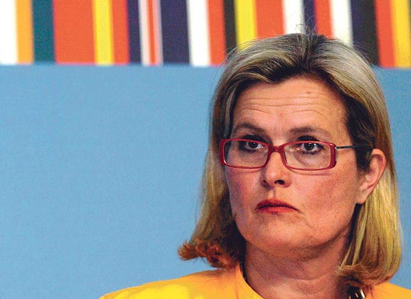 Ursula Plassnik osztrák külügyminiszter