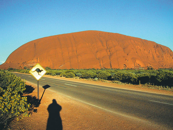 Ausztrália egyik jelképe, az Ayers Rock