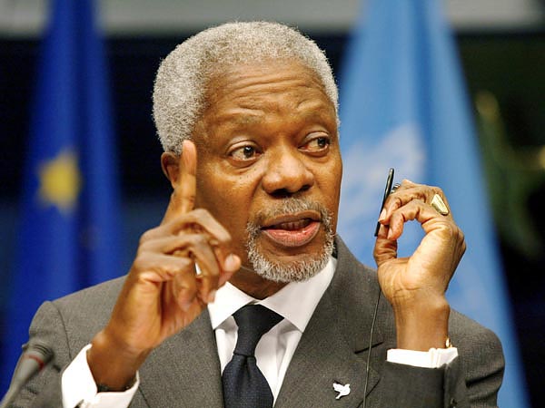 Kofi Annan megbízatása 2006-ban járna le