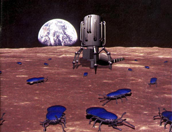 Robotok a holdbázison