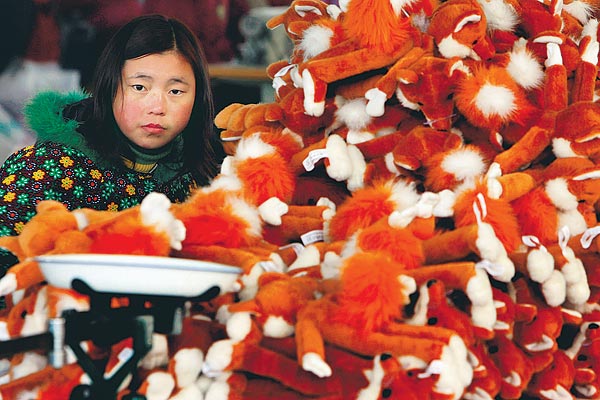 Minõségellenõr egy kínai játékgyárban  