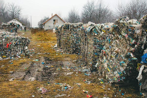 Külföldi hulladék magyar telken