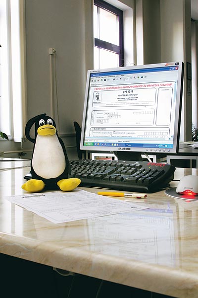 A pingvint az almával együtt diszkriminálták az elektronikus adóbevallás kialakítói