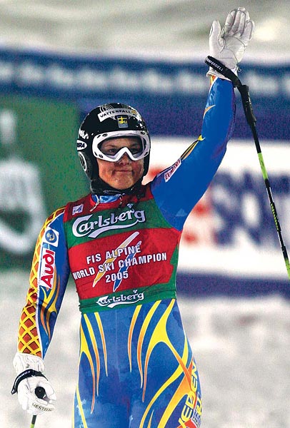 Anja Pärson, a "világcsúcstartó"