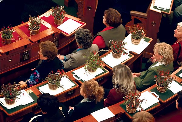 Tavalyi nõnap a Parlamentben