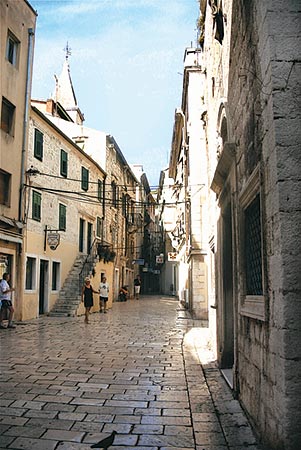 Zadar-Zára, utcarészlet