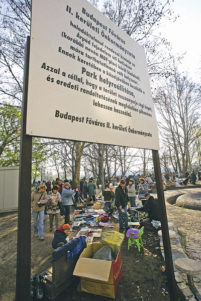 Élelmiszerpiacnak indult, zsibvásár lett belõle