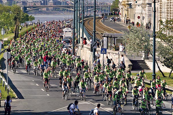 Föld Napja - Critical Mass kerékpáros felvonulás