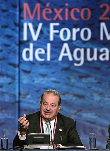 Carlos Slim egy nemzetközi konferencián