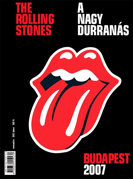 The Rolling Stones - A Nagy Durranás című színes magazin címlapja