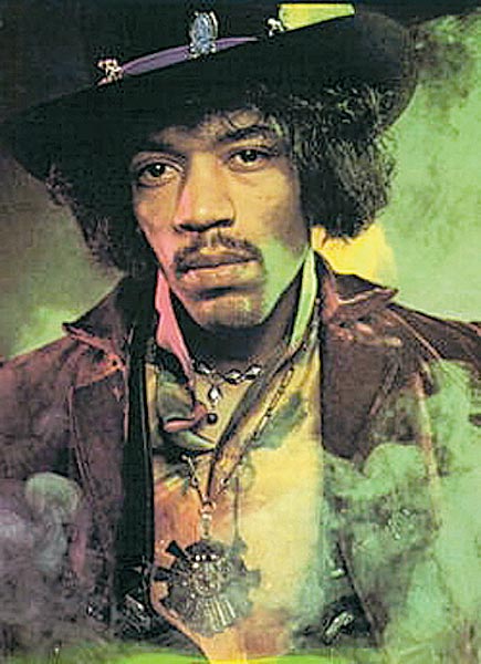 Jimi Hendrix, a legendás gitáros 28 évet élt