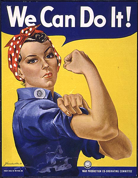 'Megcsináljuk!' - 2. világháborús amerikai plakát