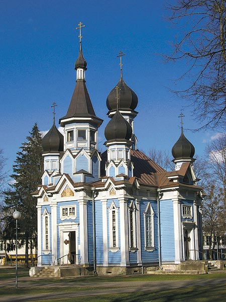 Ortodox templom Druskininkaiban