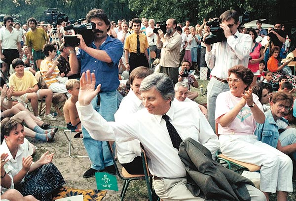 Lakitelki találkozó Antall József részvételével, 1992. július 6-án