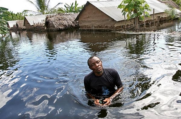 Afrika szenved a legtöbbet a klímaváltozástól - dél-szomáliai árvíz 2006 decemberében