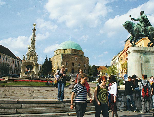 Pécs főtere