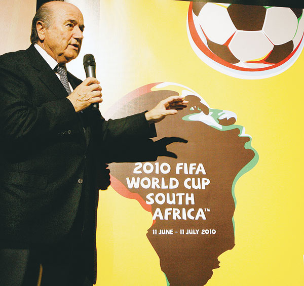 Sepp Blatter FIFA-elnök: Mesebeli Afrika