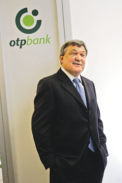 Csányi Sándor, az OTP elnök-vezérigazgatója. Mi köze hozzá?