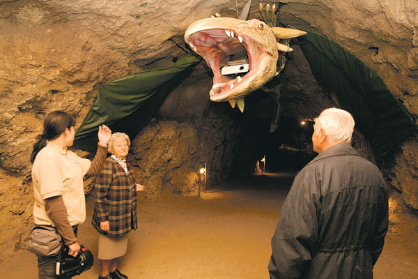 A sárkány barlangját tízezer éve a víz 