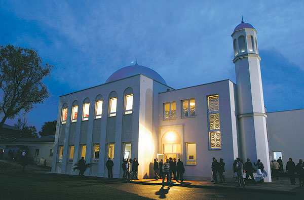 Az új Ahmadiya-mecset