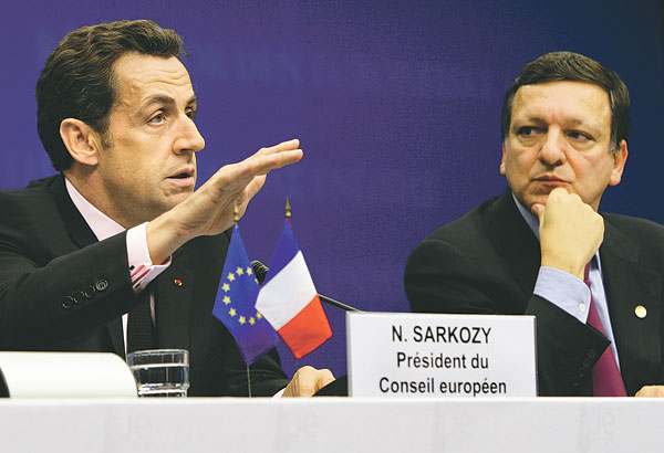 Sarkozy és Barroso: ezúttal nem értették meg egymást