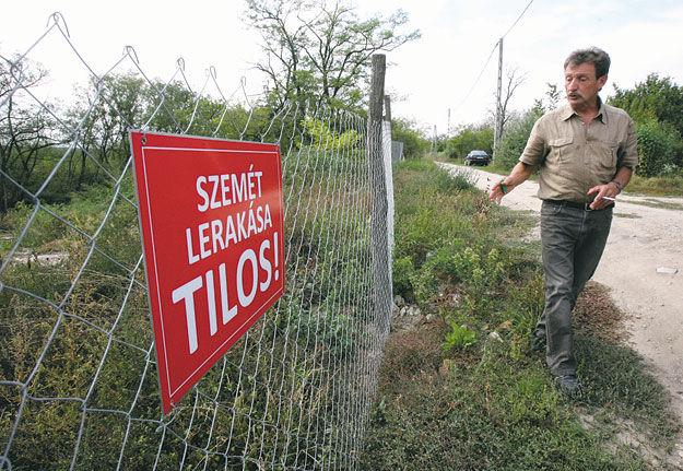 Gálos László: Környezetvédelmi bírság is fenyegeti a települést