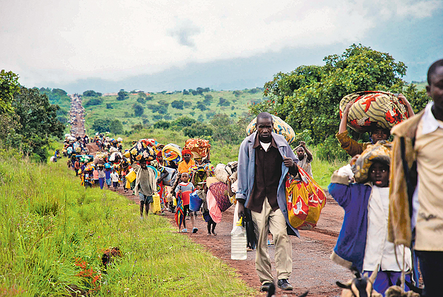 Goma irányába menekülnek a harcok elől - ám már a tartományi központ sem nyújt nekik biztonságot