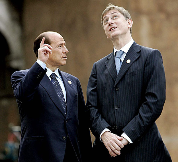 Gyurcsány Ferenc és Silvio Berlusconi