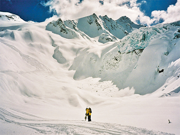 A Valais-gleccseren